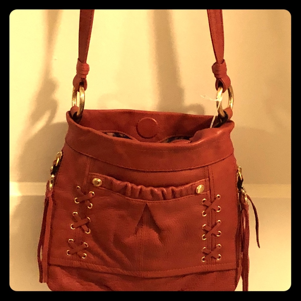 Rusty spice colored Crossbody Bag